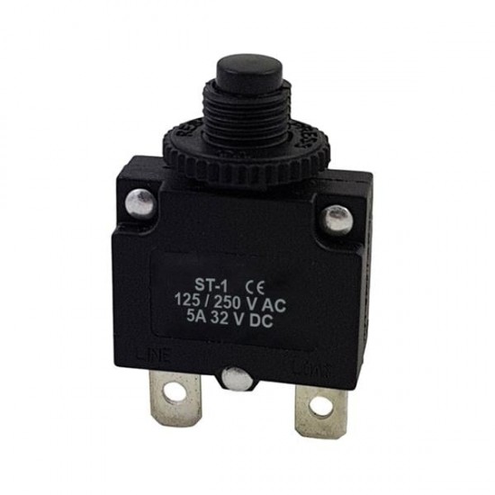 ST SERİSİ TERMİK RESETLİ 125/250VAC 32 VOLT DC 5 AMPER SİGORTA (IC-271S)