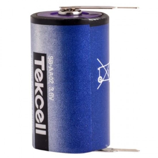 TEKCELL SB-AA02 1/2AA 3.6 VOLT 1200 MAH ER14250 KISA BOY PUNTALI LİTYUM PİL