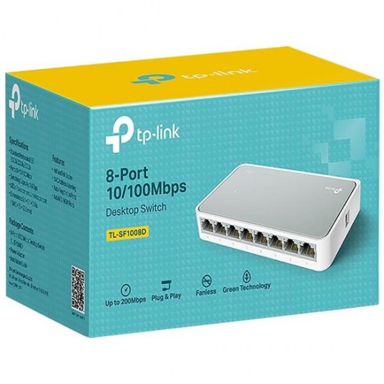 TP-LINK TL-SF1008D 8 PORT 10/100 MBPS SWITCH