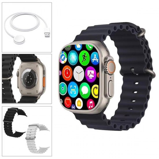 WATCH AKILLI SAAT IOS ANDROID KABLOSUZ ŞARJ BLUETOOTH HOWEAR HW-2