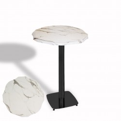 Papatya Bistro Wermodin Masa Yuvarlak 67 cm (ESB) - Afyon Mermer Papatya Bistro Wermodin Masa Yuvarlak 67 cm (ESB) - Afyon Mermer