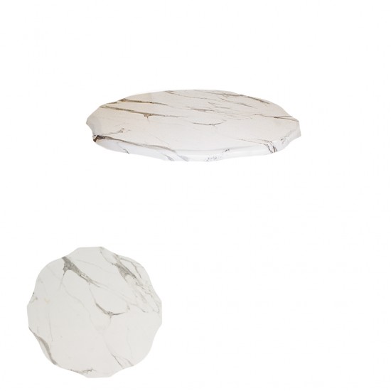 Wermodin Masa Tablası Yuvarlak 67cm - Afyon Mermer Wermodin Masa Tablası Yuvarlak 67cm - Afyon Mermer