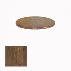 Werzalit, Allzalit veya Wermodin Masa Tablası Yuvarlak 60cm - Rustik Dark Werzalit, Allzalit veya Wermodin Masa Tablası Yuvarlak 60cm - Rustik Dark