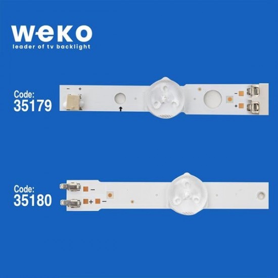 WKSET-5137 35179X4 35180X4 SAMSUNG_2014SVS_48_MEGA_3228 8 ADET LED BAR