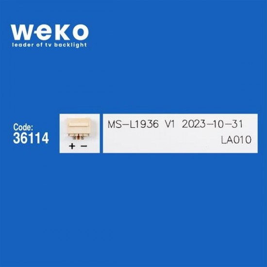 WKSET-5862 36114X2 JS-D-JP2420-041ECC (60416)  2 ADET LED BAR