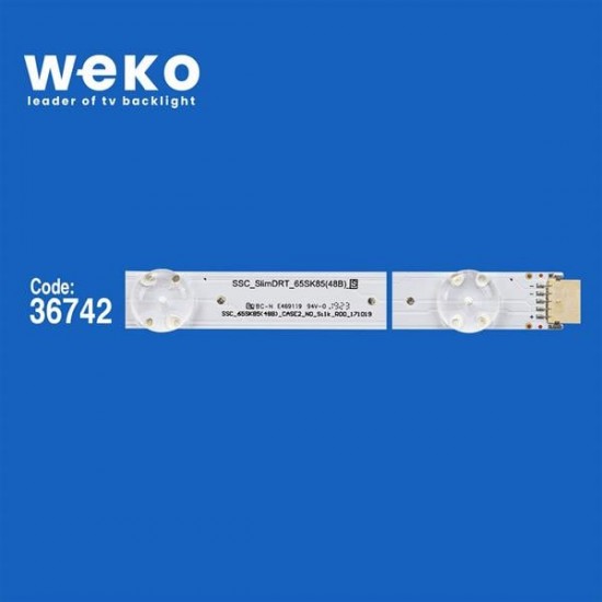 WKSET-5913 36742X24 SSC_SLİMDRT_65SK85(48B)_S 24 ADET LED BAR