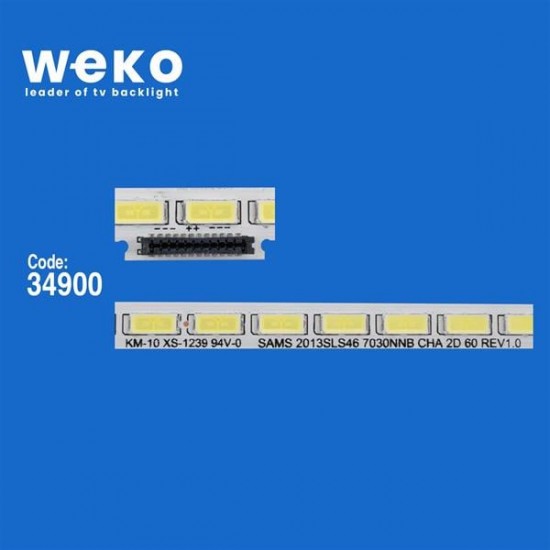 WKSET-5948 34900X1 SAMSUNG 2013SLS46 7030NNB 60 REV1.0 1 ADET LED BAR (60LED)