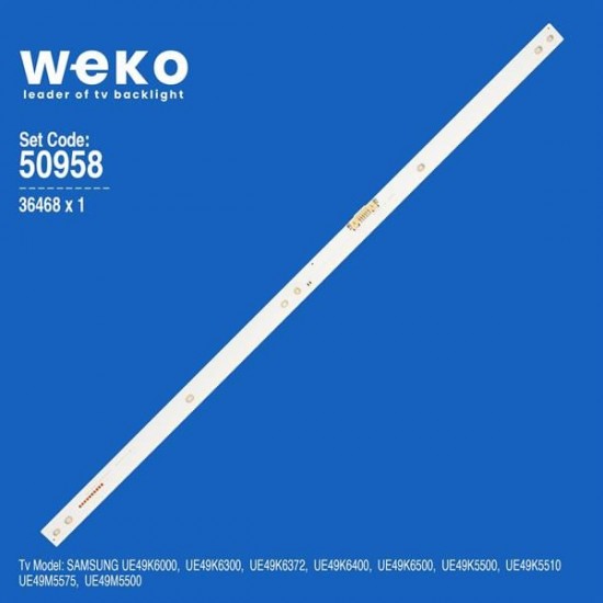 WKSET-5958 36468X1 S_K5.5/6.2K_49_SFL70_64LED_REV2.0_160129_LM41-00300A   1 ADET LED BAR (64LED)