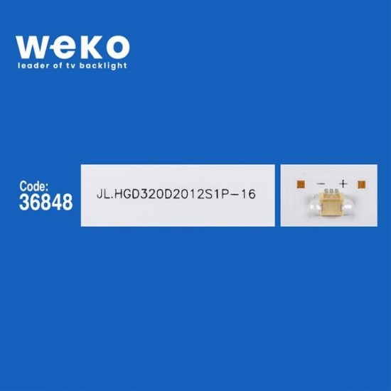 WKSET-6041 36848X2 JL.HGD320D2012S1P-16 2 ADET LED BAR