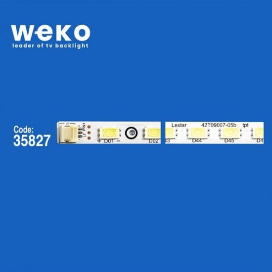 WKSET-6161 35827X4 42T09-05B - TT42T09006RXD6XXB0600992 4 ADET LED BAR (52LED)