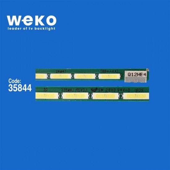 WKSET-6163 35844X1 236MAJ REV0.1 - 24M47 - MNBFB4  1 ADET LED BAR (32LED)