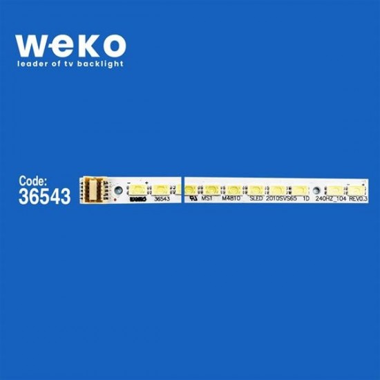 WKSET-6192 36543X2 SLED 2010SVS65 1D 240HZ-104 REV.3 1 2 ADET LED BAR (104LED)