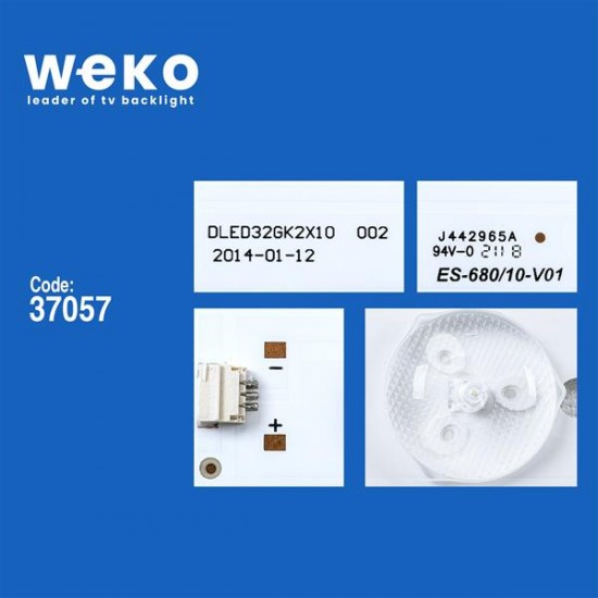 WKSET-6318 37057X2 DLED32GK2X10 002  2 ADET LED BAR