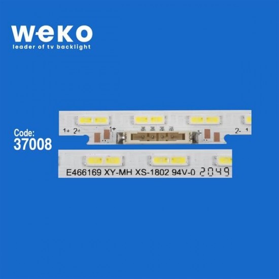 WKSET-6416 37008X2 BN96-52596A REV00 ES60SV8FPKWA56  2 ADET LED BAR (56LED)