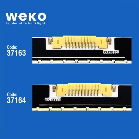 WKSET-6432 37163X1 37164X1 SAMSUNG 2013SVS55 7032SNB L83 R83  2 ADET LED BAR (84LED)