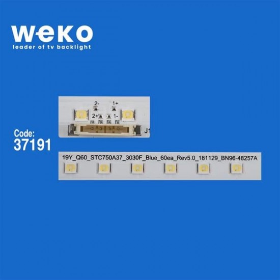 WKSET-6491 37191X3 19Y_Q60_STC750A37_3030F_BLUE_60EA_REV5.0_1811129  3 ADET LED BAR (60LED)