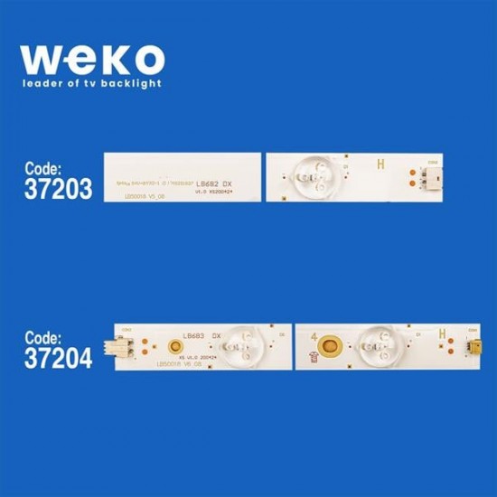 WKSET-6505 37203X6 37204X6 LB50018 V6_08 L/R TYPE 12 ADET LED BAR