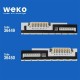 WKSET-6510 36449X1 36450X1 55SNB 3D-7032LED-MCPCB-L V1LE-550SMA-R3 2 ADET LED BAR (80LED)