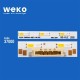 WKSET-6690 37000X2  S2Q6-500SM0-R0  2 ADET LED BAR TWO COLOR (İKİ RENK) (40LED)