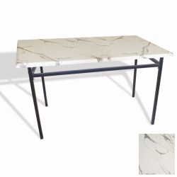 Yemekhane Masası (Werzalit, Allzalit Tablalı) 80x140 (ESB) - Afyon Mermer Yemekhane Masası (Werzalit, Allzalit Tablalı) 80x140 (ESB) - Afyon Mermer