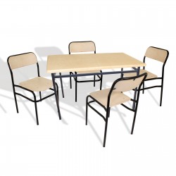 Yemekhane Masa Takımı (Werzalit, Allzalit Tablalı) Takviyeli Sandalyeli (80x140) Yemekhane Masa Takımı (Werzalit, Allzalit Tablalı) Takviyeli Sandalyeli (80x140)