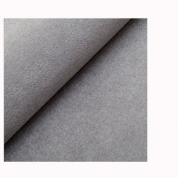 Yönsüz Kadife Döşemelik Kumaş - Açık Grı Yönsüz Kadife Döşemelik Kumaş - Açık Grı