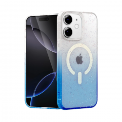 Apple İphone 11 Pummel Shiny Magsafe Kapak - Mavi Apple İphone 11 Pummel Shiny Magsafe Kapak - Mavi