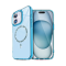 Apple İphone 12 Live Diamond Magsafe Kapak - Mavi