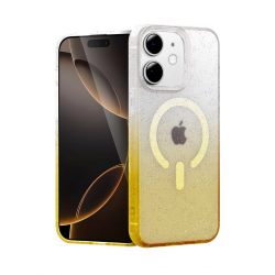 Apple İphone 12 Pummel Shiny Magsafe Kapak - Gold Apple İphone 12 Pummel Shiny Magsafe Kapak - Gold