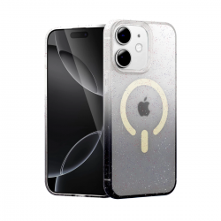 Apple İphone 12 Pummel Shiny Magsafe Kapak - Siyah Apple İphone 12 Pummel Shiny Magsafe Kapak - Siyah