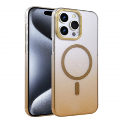 Apple İphone 14 Pro Max Glossy Magsafe Kapak - Çöl Titanyum Apple İphone 14 Pro Max Glossy Magsafe Kapak - Çöl Titanyum