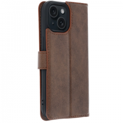 Apple İphone 15 Trend S Plus Kapaklı Kılıf - Taba Apple İphone 15 Trend S Plus Kapaklı Kılıf - Taba