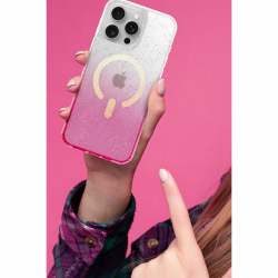 Apple İphone 16 Pro Max Pummel Shiny Magsafe Kapak - Pembe Apple İphone 16 Pro Max Pummel Shiny Magsafe Kapak - Pembe