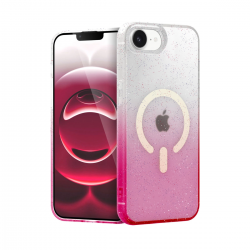 Apple İphone 16e Pummel Shiny Magsafe Kapak - Pembe Apple İphone 16e Pummel Shiny Magsafe Kapak - Pembe