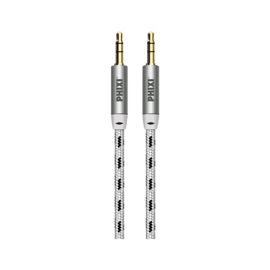 Basic A810 Hasır Örgü 3.5mm Aux Kablo