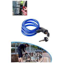 Bisiklet Kilidi Anahtarlı 11.5mm X 85cm Bisiklet Kilidi Anahtarlı 11.5mm X 85cm