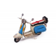 Dekoratif Metal Scooter