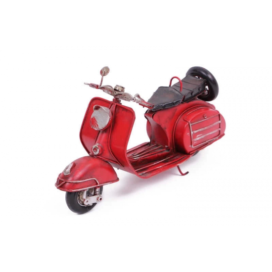 Dekoratif Metal Scooter