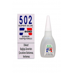 Evobond 502 Japon Yapıştırıcısı Süper Glue 20 Gr Evobond 502 Japon Yapıştırıcısı Süper Glue 20 Gr
