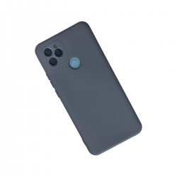 General Mobile Gm 21 Kılıf Nano İçi Kadife Silikon - Gri