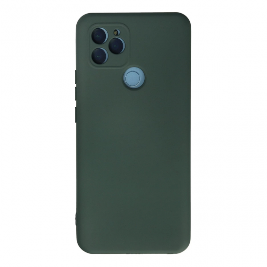 General Mobile Gm 21 Kılıf Nano İçi Kadife Silikon - Koyu Yeşil