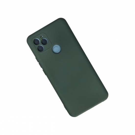 General Mobile Gm 21 Kılıf Nano İçi Kadife Silikon - Koyu Yeşil