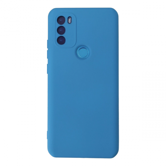 General Mobile Gm 21 Plus Kılıf Nano İçi Kadife Silikon - Mavi