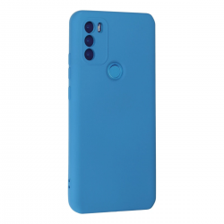 General Mobile Gm 21 Plus Kılıf Nano İçi Kadife Silikon - Mavi General Mobile Gm 21 Plus Kılıf Nano İçi Kadife Silikon - Mavi