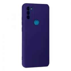 General Mobile Gm 21 Plus Kılıf Nano İçi Kadife Silikon - Mor General Mobile Gm 21 Plus Kılıf Nano İçi Kadife Silikon - Mor