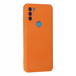 General Mobile Gm 21 Plus Kılıf Nano İçi Kadife Silikon - Turuncu General Mobile Gm 21 Plus Kılıf Nano İçi Kadife Silikon - Turuncu