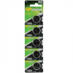 Gp Cr2025 3 V Lityum 5li Para Pil Gp Cr2025 3 V Lityum 5li Para Pil