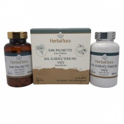 Herbaflora Bal Kabağı Yağı +Saw Palmetto Herbaflora Bal Kabağı Yağı +Saw Palmetto