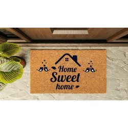Kapı Önü Paspası Özel Tasarım Koko Model Home Sweet Home PK-1552 Kapı Önü Paspası Özel Tasarım Koko Model Home Sweet Home PK-1552