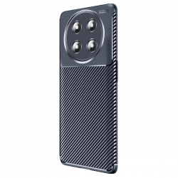 Honor Magic 7 Lite Kılıf Auto Focus Karbon Kapak - Lacivert Honor Magic 7 Lite Kılıf Auto Focus Karbon Kapak - Lacivert